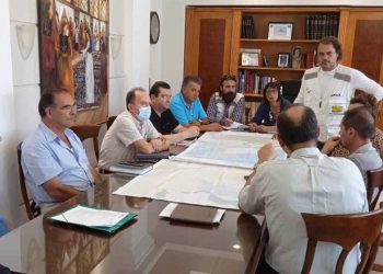 Σύσκεψη στην Π.Ε. Καστοριάς με Εκπροσώπους της Εταιρείας Κατασκευής των Υποδομών Φυσικού Αερίου