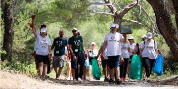 weDο/ Professional και ΑΡΚΤΟΥΡΟΣ καθάρισαν 1.5 τόνο σκουπίδια από 3 δασικές περιοχές