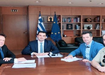 Συνάντηση ΥΠΕΝ Κ. Σκρέκα με τον Πανελλήνιο Σύνδεσμο Ενεργειακών Κοινοτήτων – Εκπροσώπηση και από την περιοχή