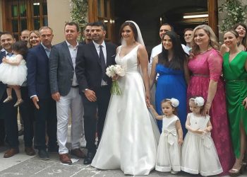 Ενώθηκαν με τα δεσμά του γάμου ο Γ. Τζίτζικας και η Εύη Γάτσου