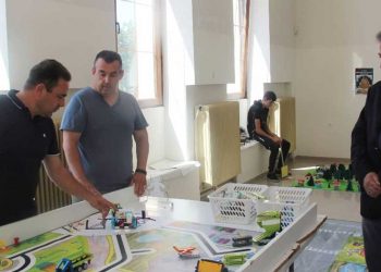 Στο φεστιβάλ Ρομποτικής στο Αμύνταιο ο Δήμαρχος  Άνθιμος Μπιτάκης