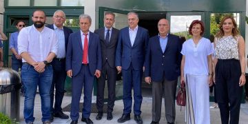 Έφτασε στην Κοζάνη ο Υπουργός Προστασίας του πολίτη Τάκης Θεοδωρικάκος