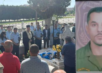 Άργος Ορεστικό Καστοριάς: Τρισάγιο για τον συνοριακό φύλακα Ι. Παμπουκίδη, ο οποίος τραυματίστηκε θανάσιμα το 2000 σε αστυνομική επιχείρηση