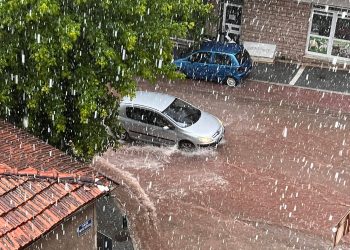 Δρόμοι ποτάμια στην Κοζάνη- VIDEO