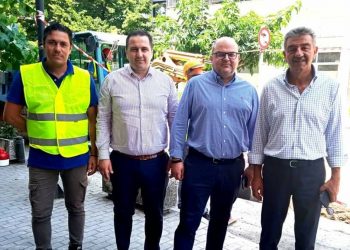 Δήμος Γρεβενών: Δασταμάνης-Τσάκας στο μεγάλο έργο του φυσικού αερίου – Επίσκεψη στο εργοτάξιο της κεντρικής οδού Μεγάλου Αλεξάνδρου (Φωτογραφίες)