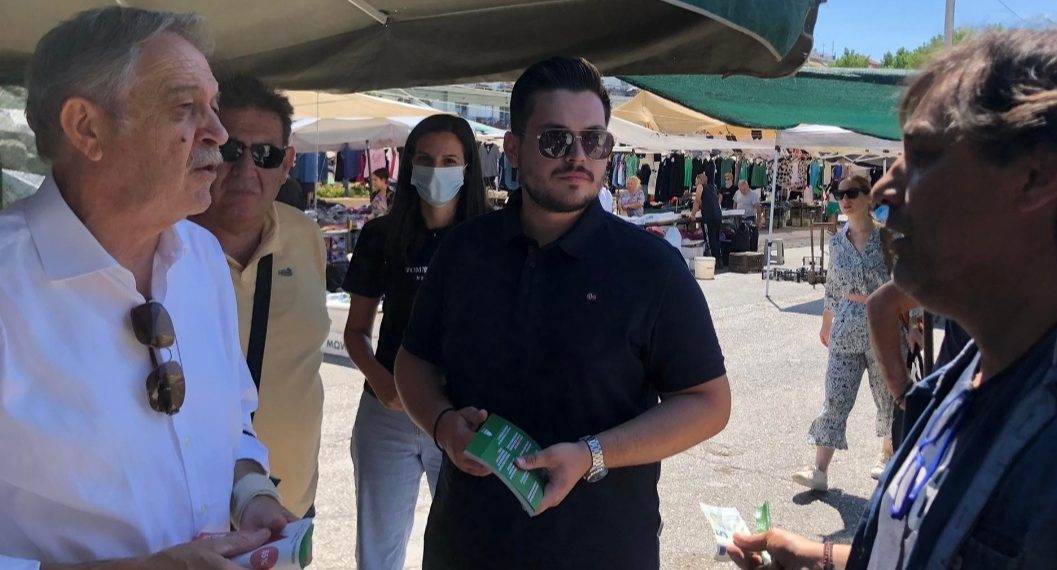 Επίσκεψη κλιμακίου του ΠΑΣΟΚ – Κινήματος Αλλαγής στην Λαϊκή Αγορά της Πτολεμαίδας