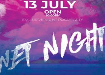 Το μεγαλύτερο βραδινό PARTY του καλοκαιριού στο AQUA CLUB POSIDONIO του ξενοδοχείου Παντελίδης σήμερα Τετάρτη 13/7