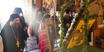 Λάμπρος ο εορτασμός της ΑΓΙΑΣ ΠΑΡΑΣΚΕΥΗΣ σε όλους τους Ιερούς Ναούς και τα Μοναστήρια της χώρας, που είναι αφιερωμένα στη Χάρη της! (φώτο- βίντεο της Κούλας Πουλασιχίδου)