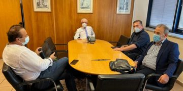 Α. Λυκουρέντζος σε αντιπροσωπεία οινοπαραγωγών από τη Φλώρινα: «Άνω του 80% η προκαταβολή αποζημίωσης του προανθικού»