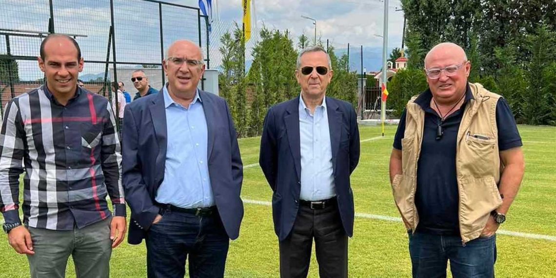 Ο πρόεδρος της ΕΠΟ Τάκης Μπαλτάκος στην Πτολεμαΐδα και στο Αθλητικό Κέντρο Ευάγγελος Παντελίδης