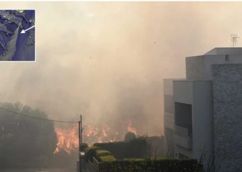 Φωτιά στην Πεντέλη: Έως και 400 χιλιόμετρα μεταφέρθηκε ο καπνός από την πυρκαγιά, χάρτης του meteo