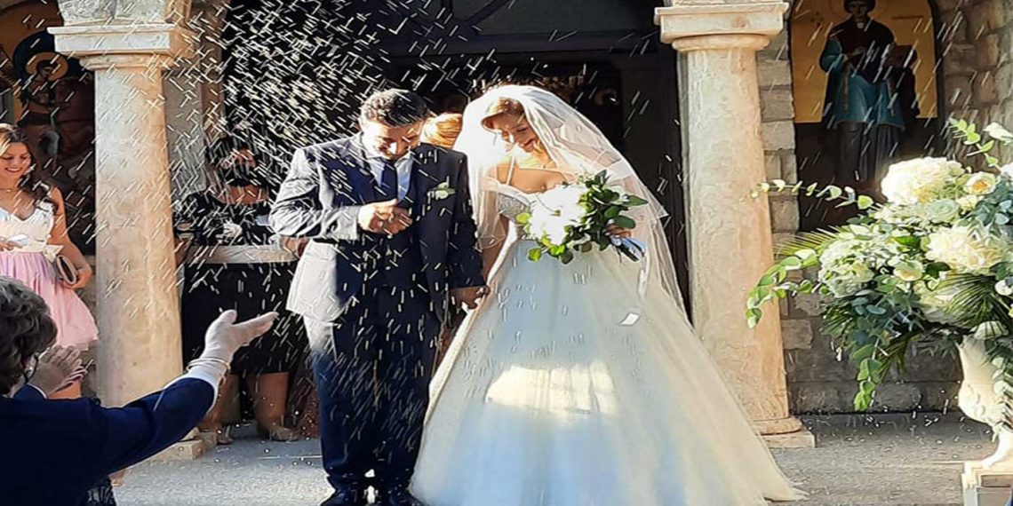 Κοζάνη: Ο λαμπερός γάμος της Εύης Αμανατίδου, κόρης του βουλευτή Γ. Αμανατίδη, με τον Αλέξανδρο Βαντσιώτη