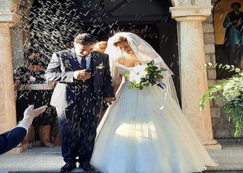 Κοζάνη: Ο λαμπερός γάμος της Εύης Αμανατίδου, κόρης του βουλευτή Γ. Αμανατίδη, με τον Αλέξανδρο Βαντσιώτη