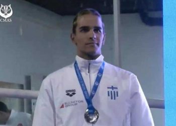 Το ασημένιο μετάλλιο κατέκτησε στο Παγκόσμιο Πρωτάθλημα Τεχνικής Κολύμβησης ο Χρήστος Καλαϊτζόπουλος από την Πτολεμαΐδα