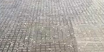 Καλοκαιρινή μπόρα με χαλάζι στην Κοζάνη -VIDEO