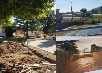 Συνεχίζονται με γοργό ρυθμό τα έργα ανάπλασης στην πλατεία και στο ποτάμι στην ΤΚ Μηλοχωρίου (φώτο-βίντεο)