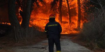 Πυροσβέστες της Δ. Μακεδονίας στα μέτωπα των πυρκαγιών στη χώρα – 40 άτομα και 10 οχήματα στη Δαδιά