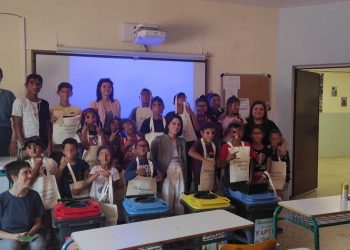 ΔΙΑΔΥΜΑ: Ενημερωτική συνάντηση με θέμα την ανακύκλωση σε μαθητές Ρομά