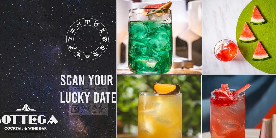 BOTTEGA: Σκάναρε το τυχερό σου ραντεβού! 12 signature cocktails, εμπνευσμένα από το ζωδιακό κύκλο!