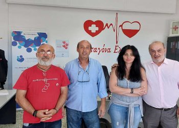 Κοζάνη: Επίσκεψη του προέδρου του Εθνικού Κέντρου Αιμοδοσίας στη “Σταγόνα Ελπίδας’