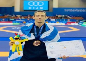 Χάλκινο μετάλλιο για τον Κοζανίτη Απόστολο Τεληκωστόγλου στους Μεσογειακούς Αγώνες