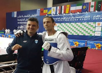 Μεσογειακοί αγώνες: Μετάλλιο εξασφάλισε ο πρωταθλητής του τάεκβοντο από την Κοζάνη Απόστολος Τεληκωστόγλου