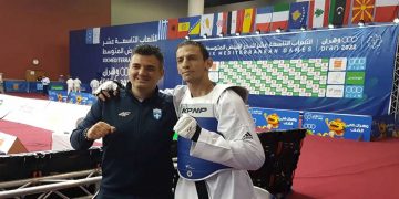 Μεσογειακοί αγώνες: Μετάλλιο εξασφάλισε ο πρωταθλητής του τάεκβοντο από την Κοζάνη Απόστολος Τεληκωστόγλου