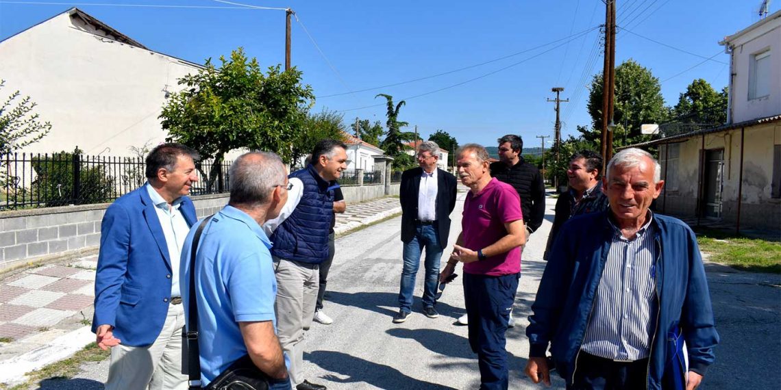 Δίκτυο καταγραφής διαφορικών καθιζήσεων εγκαθίσταται στα Βαλτόνερα – Επίσκεψη κλιμακίου από την περιφέρεια, παρουσία καθηγητή Εδαφοτεχνικής του ΑΠΘ