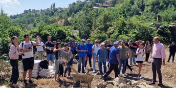 Ολοκληρώνονται σήμερα Δευτέρα οι εργασίες του 6ου Εργαστηρίου Παραδοσιακής Δόμησης που γίνεται στον Πεντάλοφο