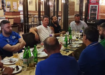 Γεύμα στην αποστολή του Πιερικού παρέθεσε η διοίκηση του Εορδαϊκού