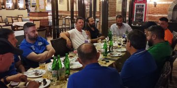 Γεύμα στην αποστολή του Πιερικού παρέθεσε η διοίκηση του Εορδαϊκού