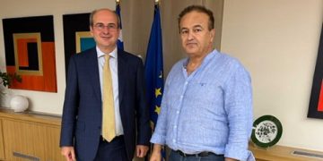 Συνάντηση του  βουλευτή Γ. Αντωνιάδη με τον υπ. Εργασίας και Κοινωνικής Αλληλεγγύης Κ. Χατζηδάκη για τη διεκπεραίωση όλων των εκκρεμών συντάξεων του Ν. Φλώρινας