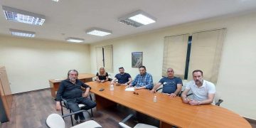 Σύσκεψη με εκπροσώπους επαγγελματικών σωματείων της Εορδαίας,  πραγματοποιήθηκε στο ΕΒΕ Κοζάνης, με θέμα τις συνέπειες της μεγάλης κακοκαιρίας της Δευτέρας