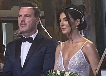 Με τα ιερά δεσμά του γάμου ενώθηκαν στον Άγ. Δημήτριο Κοζάνης η Κατερίνα Τρομπούκη και ο Γιάννης Τιούλης (φώτο-βίντεο)