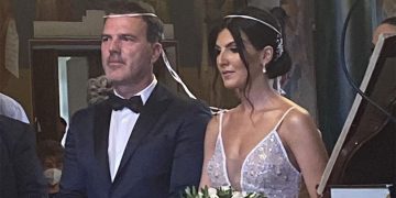 Με τα ιερά δεσμά του γάμου ενώθηκαν στον Άγ. Δημήτριο Κοζάνης η Κατερίνα Τρομπούκη και ο Γιάννης Τιούλης (φώτο-βίντεο)