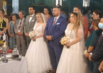 Ένας γάμος με δύο νύφες και δύο γαμπρούς! Ο διπλός γάμος που έγινε την Κυριακή στον Άγιο Δημήτριο Κοζάνης και ξεχώρισε!