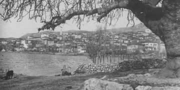 ΘΥΜΗΣΗΣ: “Ασπρόμαυρη φωτογραφία της Καστοριάς από το μακρινό 1917”