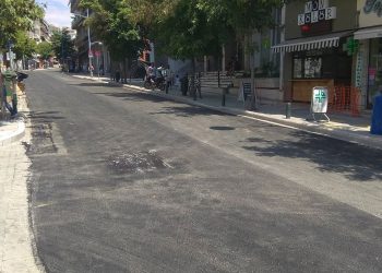 Ολοκληρώθηκε η ασφαλτόστρωση στην Παύλου Μελά στην Κοζάνη (φώτο-βίντεο)