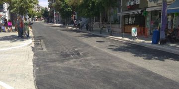 Ολοκληρώθηκε η ασφαλτόστρωση στην Παύλου Μελά στην Κοζάνη (φώτο-βίντεο)