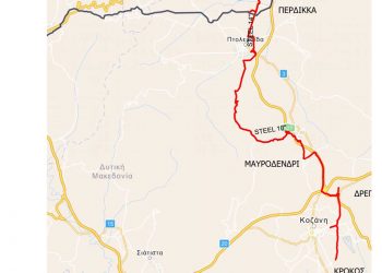Η διαδρομή του αγωγού Φ.Α. της ΔΕΔΑ που ξεκινάει από τον Περδίκα και φτάνει στη Φλώρινα και τον Κρόκο Κοζάνης – Φιλοδοξεί να υποστηρίξει την τροφοδοσία για τις μεγάλες επενδύσεις