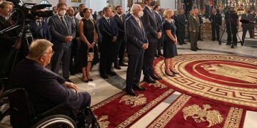 Στην Παναγία Σουμελά Ημαθίας ο Πρόδρομος Εμφιετζόγλου συνοδευόμενος από τους υποψηφίους βουλευτές Ημαθίας