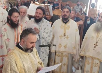 Σε κλίμα έντονης συγκίνησης η Χειροτονία Διακόνου στον Ιερό Ναό Αναλήψεως Περδίκκα, από τον Σεβασμιώτατο Μητροπολίτη Φλωρίνης κ. Θεόκλητο (ρεπορτάζ της Κούλας Πουλασιχίδου)