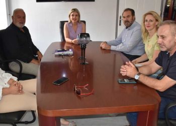 Συνάντηση του Δημάρχου Φλώρινας με την Γραμματέα Ποιότητας Ζωής και Εθελοντισμού της Ν.Δ.