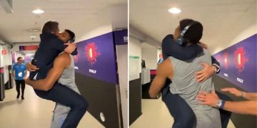 Eurobasket 2022: Viral η αγκαλιά του προπονητή της Ιταλίας στον Γιάννη Αντετοκούνμπο (βίντεο)