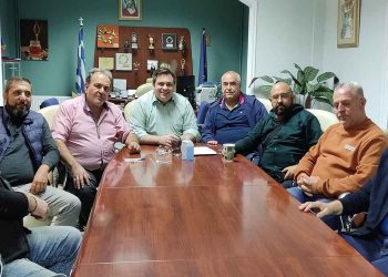 Συνάντηση της Επιτροπής Επιμελητηρίου Φλώρινας και του οικονομικού επόπτη της ΚΕΕ για το εμπορικό μητρώο