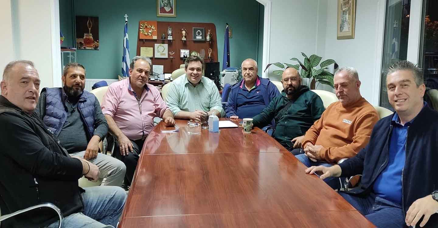 Συνάντηση της Επιτροπής Επιμελητηρίου Φλώρινας και του οικονομικού επόπτη της ΚΕΕ για το εμπορικό μητρώο