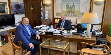 Οι καθυστερήσεις στην αποπληρωμή των απαλλοτριώσεων του οδικού άξονα Φλώρινας-Νίκης στο επίκεντρο της συνάντησης του Γ. Αντωνιάδη με τον Υπουργό Δικαιοσύνης