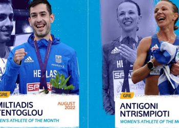 Τεντόγλου και Ντρισμπιώτη κορυφαίοι στην Ευρώπη για τον Αύγουστο -European Athletics: «Νταμπλ για την Ελλάδα»