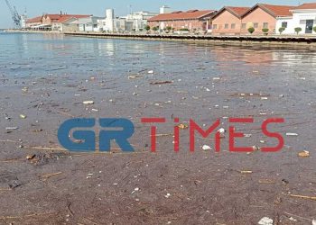 Θεσσαλονίκη: Απέραντος βούρκος ο Θερμαϊκός-Γέμισε σκουπίδια και φερτά υλικά (ΦΩΤΟ-VIDEO)