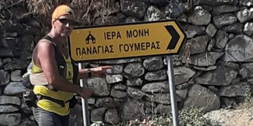 Από την Παναγία Σουμελά στην Παναγία Γουμερά, έτρεξε ο Γιώργος Ζαχαριάδης